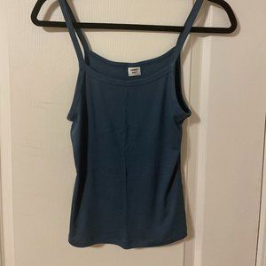 Aritzia Sunday Best Camille Hip Tank in Dark Teal, Size M